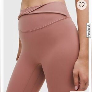 LULULEMON ALIGN NO LINE HIGH-RISE TWIST TIGHT 25” SIZE 12
